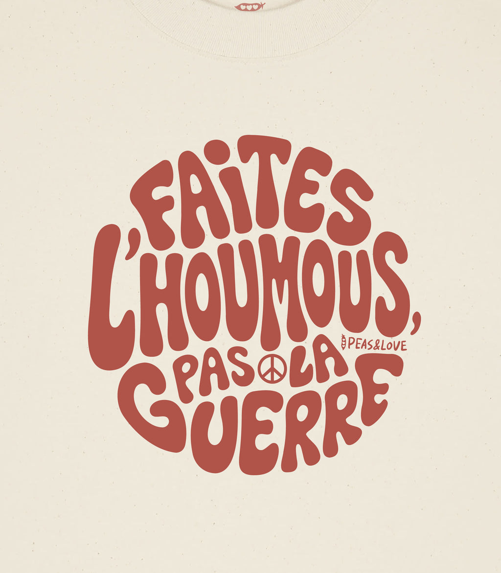 Faites l’houmous, pas la guerre