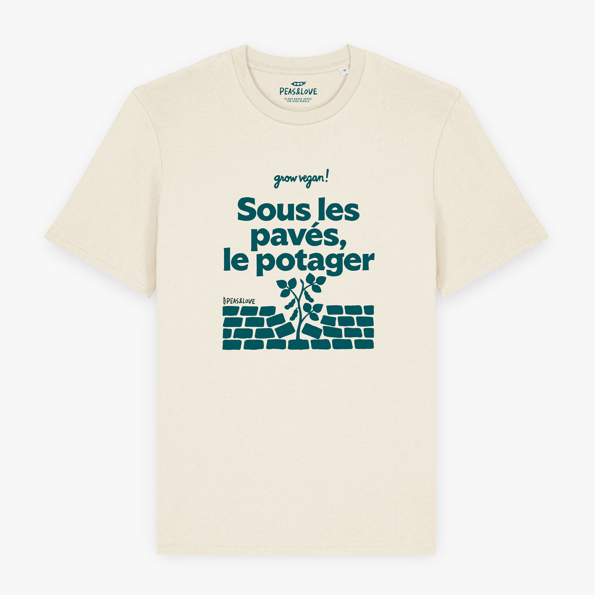 Sous les pavés, le potager