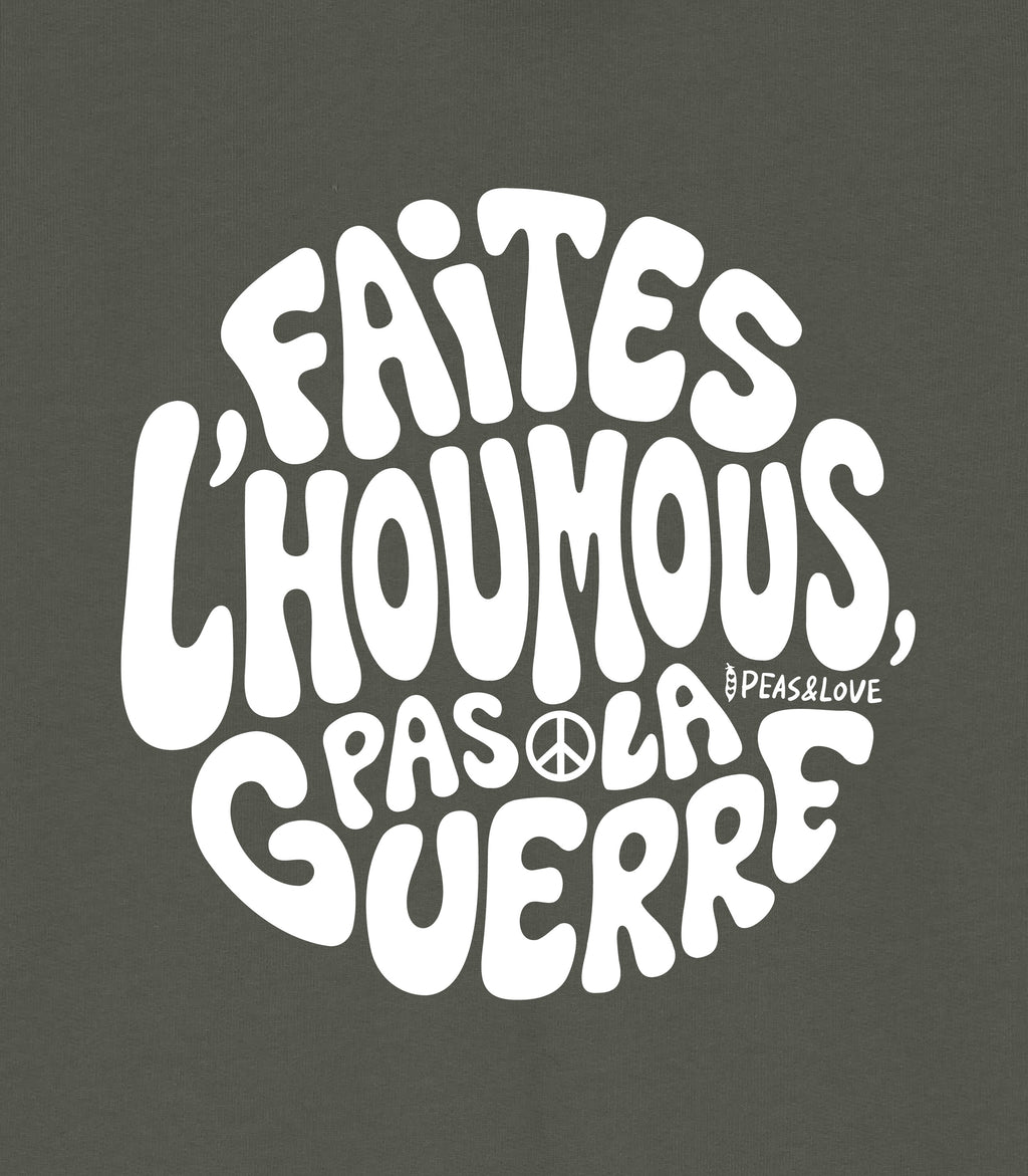 Faites l’houmous, pas la guerre